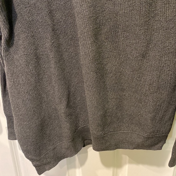 Athleta Silk and Tencel Blend Asymmetrical Hem Sweater - Picture 4 of 12